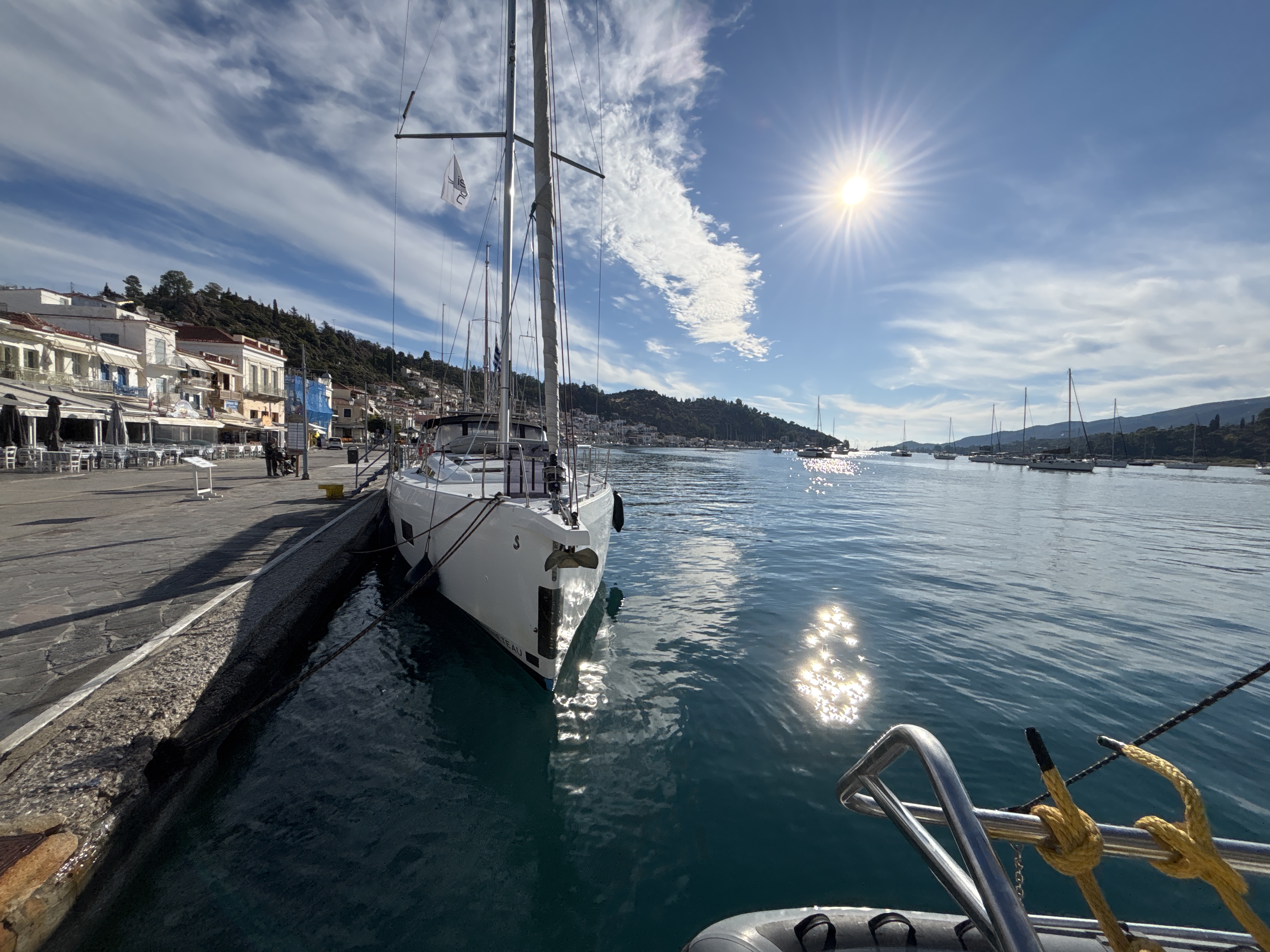 Live Blog Bild 1: Ankunft in Poros