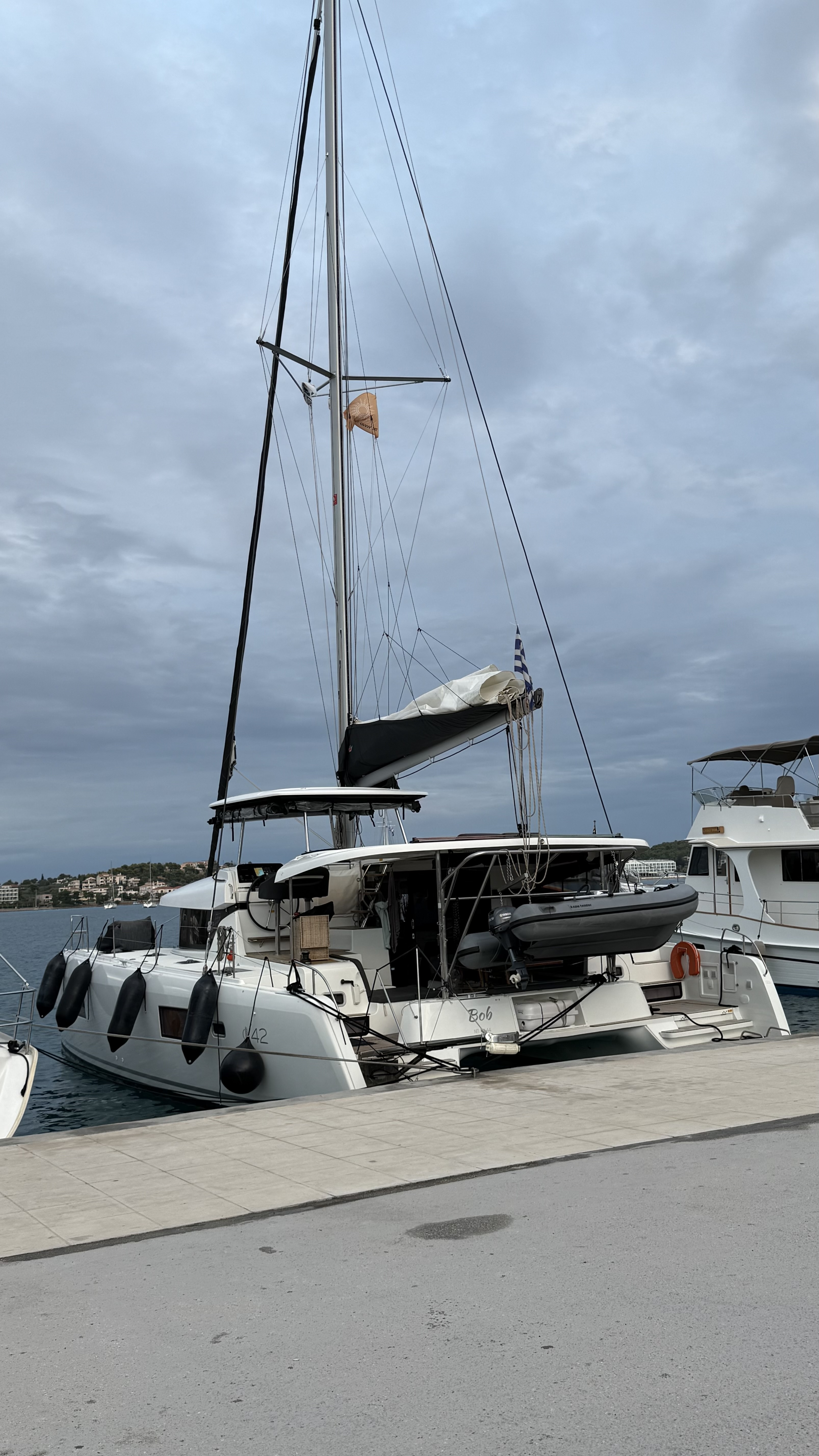 Live Blog Bild 1: Festgemacht in Porto Heli