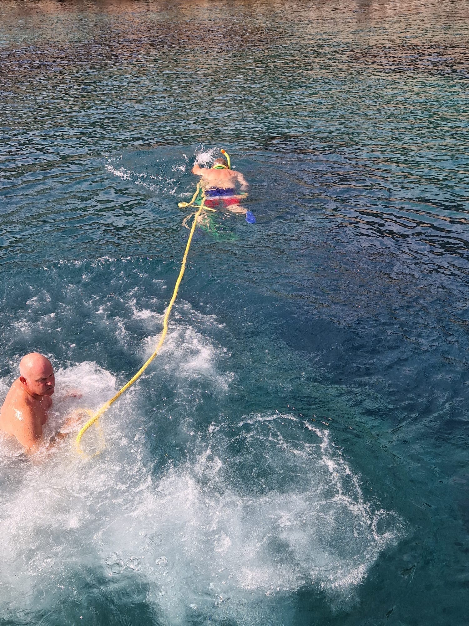 Live Blog Bild 5: Mit dem Wassertaxi in den Hafen